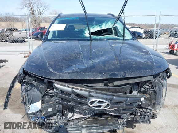 2023 Hyundai Tucson SEL with VIN 5NMJBCAE0PH220551, listed as a IAAI auction lot 41776552 with 46,002 mi miles. Bid and sale history available at carsss.com. Image 12.