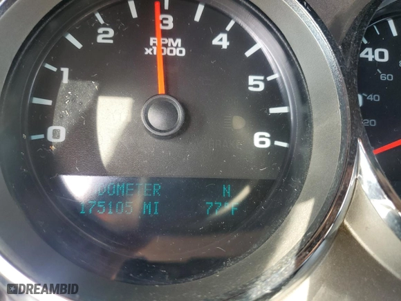 2013 Chevrolet Silverado 1500 LT with VIN 1GCRCSEA7DZ247271, listed as a Copart auction lot 43535525 with 175,105 mi miles and Salvage Title. Bid and sale history available at carsss.com. Image 9.