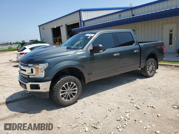 2018 Ford F-150 XL with VIN 1FTEW1EG2JKE12684, listed as a Copart auction lot 60496905 with 137,525 mi miles and Clean title. Bid and sale history available at DreamBid. Image 1.