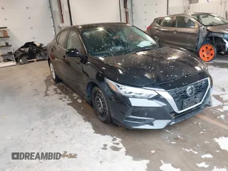 2021 Nissan Sentra S z VIN 3N1AB8BV3MY227333, wystawiony jako IAAI lot #42317862 z przebiegiem 106 849 mil mil oraz . Historia ofert i sprzedaży dostępna na DreamBid. Obrazek 1.
