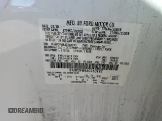2010 Ford Taurus Limited with VIN 1FAHP2FW6AG160193, listed as a Copart auction lot 43747385 with 85,262 mi miles and Clean Title. Bid and sale history available at carsss.com. Image 15.