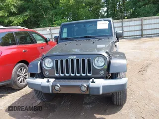 2016 Jeep Wrangler Unlimited Sahara with VIN 1C4BJWEG7GL340074, listed as a IAAI auction lot 42434763 with 81,095 mi miles and . Bid and sale history available at DreamBid. Image 12.