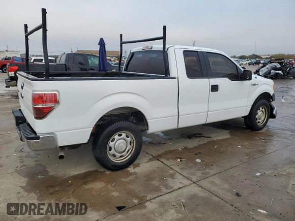 2014 Ford F-150 XL with VIN 1FTEX1CM1EKE98498, listed as a Copart auction lot 83595034 with 137,091 mi miles and Salvage title. Bid and sale history available at DreamBid. Image 3.