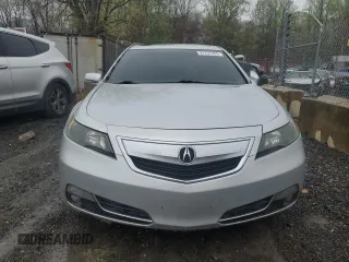 2013 Acura TL Tech with VIN 19UUA8F53DA003153, listed as a Copart auction lot 51757355 with 211,611 mi miles and Salvage Title. Bid and sale history available at carsss.com. Image 5.