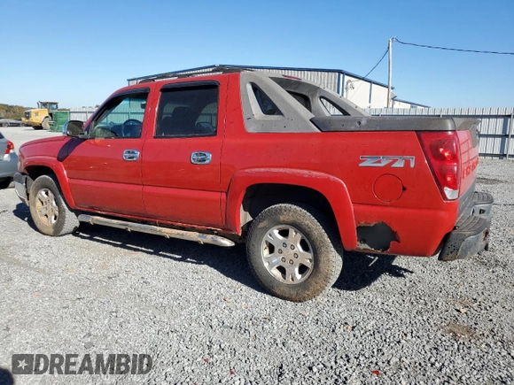 2004 Chevrolet Avalanche Z71 with VIN 3GNEK12TX4G255809, listed as a Copart auction lot 75131394 with 152,376 mi miles and Non Repairable. Bid and sale history available at DreamBid. Image 2.