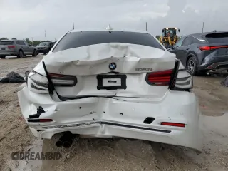 2018 BMW 3 Series 330i with VIN WBA8B9C56JEE82888, listed as a Copart auction lot 62343025 with 40,851 mi miles and Salvage title. Bid and sale history available at DreamBid. Image 6.