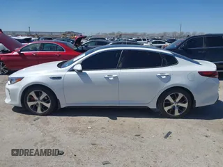 2017 Kia Optima SX with VIN 5XXGW4L25HG166929, listed as a IAAI auction lot 41837780 with 59,722 mi miles. Bid and sale history available at carsss.com. Image 14.