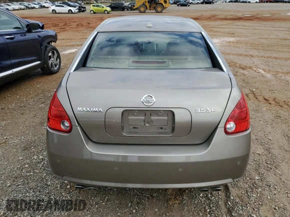 2007 Nissan Maxima 3.5 SE with VIN 1N4BA41E07C866657, listed as a Copart auction lot 71602784 with 71,496 mi miles and Salvage Title. Bid and sale history available at carsss.com. Image 6.