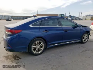 2019 Hyundai Sonata Sport with VIN 5NPE34AF8KH796431, listed as a Copart auction lot 48962165 with 109,685 mi miles and Salvage Title. Bid and sale history available at carsss.com. Image 3.