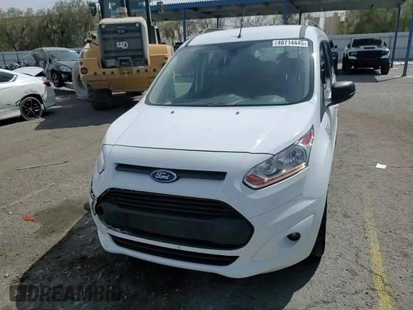 2016 Ford Transit Connect XLT with VIN NM0GE9F72G1241648, listed as a Copart auction lot 48714445 with 99,565 mi miles and Salvage title. Bid and sale history available at DreamBid. Image 14.