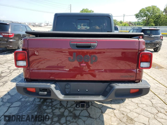 2021 Jeep Gladiator 80th Anniversary z VIN 1C6HJTAG5ML598725, wystawiony jako Copart lot #61992795 z przebiegiem 54 174 mil mil oraz Szkoda całkowita • Salvage title. Historia ofert i sprzedaży dostępna na DreamBid. Obrazek 6.