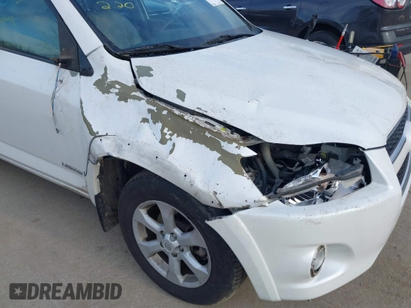 2012 Toyota RAV4 Limited with VIN 2T3DK4DV7CW073875, listed as a IAAI auction lot 41620345 with 185,640 mi miles. Bid and sale history available at carsss.com. Image 6.