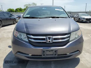 2016 Honda Odyssey EX-L with VIN 5FNRL5H63GB015091, listed as a Copart auction lot 53136355 with Not Provided miles and Salvage Title. Bid and sale history available at DreamBid. Image 5.