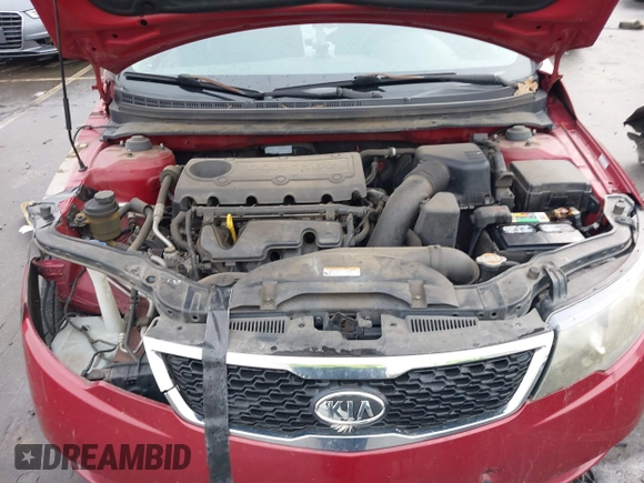 2011 Kia Forte SX with VIN KNAFW4A36B5387987, listed as a IAAI auction lot 41421863 with 157,305 mi miles. Bid and sale history available at carsss.com. Image 10.