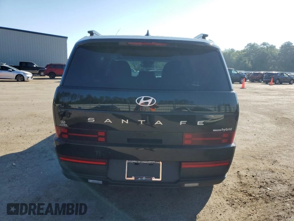 2024 Hyundai Santa Fe Hybrid SEL with VIN 5NMP2DG17RH001786, listed as a Copart auction lot 58063684 with 4,803 mi miles and Salvage Title. Bid and sale history available at carsss.com. Image 6.