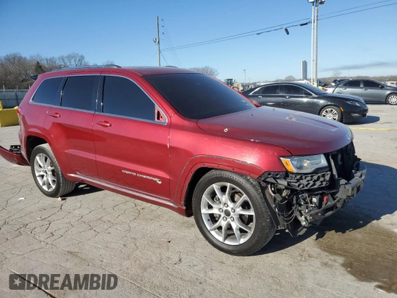 2015 Jeep Grand Cherokee Summit with VIN 1C4RJFJG0FC806608, listed as a Copart auction lot 48332205 with 147,833 mi miles and Clean Title. Bid and sale history available at carsss.com. Image 4.