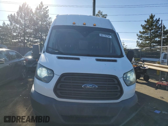2016 Ford Transit Cargo with VIN 1FTBF4XG7GKA26157, listed as a Copart auction lot 84770754 with 137,282 mi miles and Salvage Title. Bid and sale history available at carsss.com. Image 5.