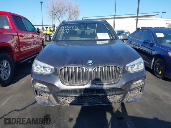 2019 BMW X3 M40i with VIN 5UXTS3C52K0Z04806, listed as a IAAI auction lot 41944563 with Not Provided miles and . Bid and sale history available at DreamBid. Image 12.