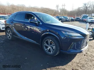 2024 Lexus RX with VIN 2T2BAMCA0RC073207, listed as a IAAI auction lot 41137585 with 6,910 mi miles. Bid and sale history available at carsss.com. Image 1.
