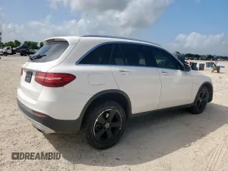 2018 Mercedes-Benz GLC 300 with VIN WDC0G4JB3JV025492, listed as a Copart auction lot 61674235 with 99,671 mi miles and Salvage title. Bid and sale history available at DreamBid. Image 3.