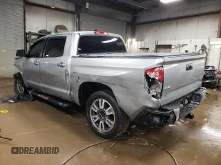 2021 Toyota Tundra Platinum z VIN 5TFAY5F17MX008071, wystawiony jako Copart lot #44320385 z przebiegiem 59 398 mil mil oraz Szkoda całkowita • Salvage title. Historia ofert i sprzedaży dostępna na DreamBid. Obrazek 2.