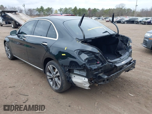 2021 Mercedes-Benz C 300 with VIN W1KWF8EBXMR617429, listed as a IAAI auction lot 41979087 with 42,712 mi miles and . Bid and sale history available at DreamBid. Image 3.