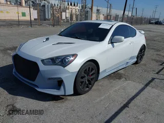 2013 Hyundai Genesis Coupe R-Spec with VIN KMHHT6KD2DU106506, listed as a IAAI auction lot 41611021 with 126,926 mi miles and . Bid and sale history available at DreamBid. Image 17.