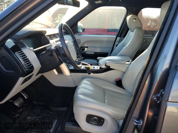 2016 Land Rover Range Rover Supercharged z VIN SALGS2EF1GA317073, wystawiony jako Copart lot #86281434 z przebiegiem 35 514 mil mil oraz Szkoda całkowita • Salvage title. Historia ofert i sprzedaży dostępna na DreamBid. Obrazek 7.