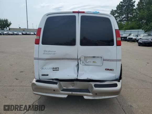 2013 GMC Savana Cargo Van YF7 Upfitter with VIN 1GDS7DC41D1104230, listed as a Copart auction lot 64390224 with 88,421 mi miles and Salvage Title. Bid and sale history available at carsss.com. Image 6.