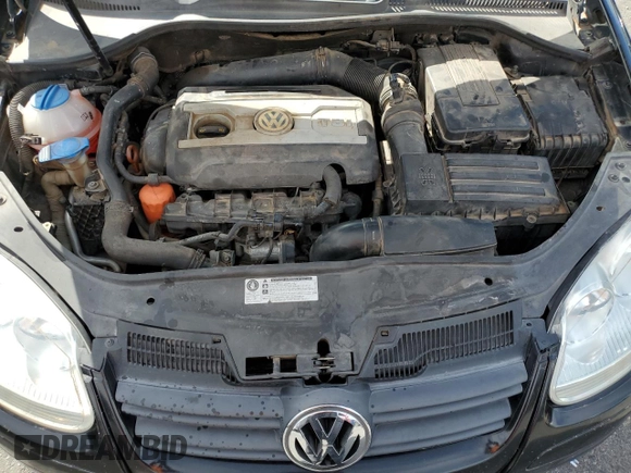 2010 Volkswagen Jetta Wolfsburg Edition with VIN 3VWRJ7AJ1AM050728, listed as a Copart auction lot 49259105 with 161,034 mi miles and Salvage title. Bid and sale history available at DreamBid. Image 11.