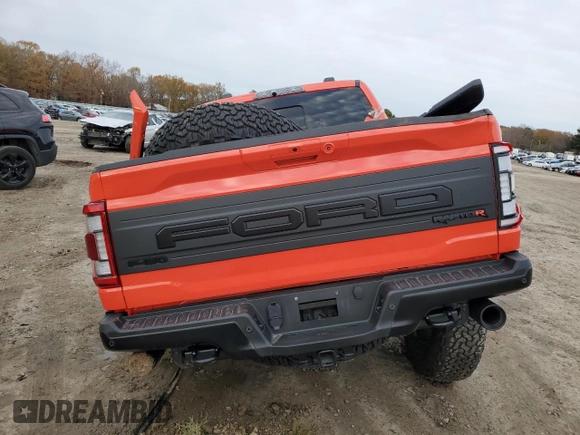 2023 Ford F-150 Raptor with VIN 1FTFW1RJ0PFC92699, listed as a Copart auction lot 83548604 with Not Provided miles and Salvage Title. Bid and sale history available at DreamBid. Image 6.