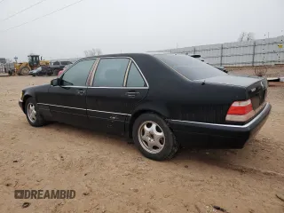 1998 Mercedes-Benz S-Class with VIN WDBGA43G8WA395509, listed as a Copart auction lot 44140625 with 0 mi miles and Clean Title. Bid and sale history available at carsss.com. Image 2.