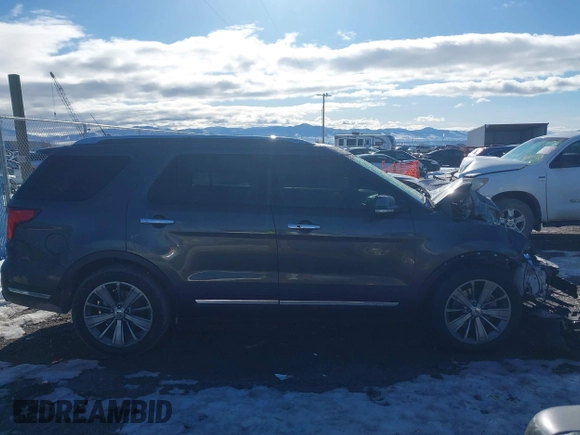 2018 Ford Explorer Limited with VIN 1FM5K7F86JGB57929, listed as a IAAI auction lot 41669318 with 101,136 mi miles and . Bid and sale history available at carsss.com. Image 14.