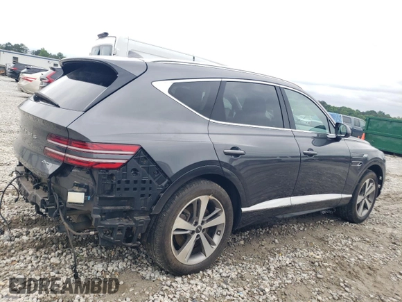 2021 Genesis GV80 with VIN KMUHBDSB1MU052669, listed as a Copart auction lot 56065915 with 83,118 mi miles and Salvage title. Bid and sale history available at DreamBid. Image 3.