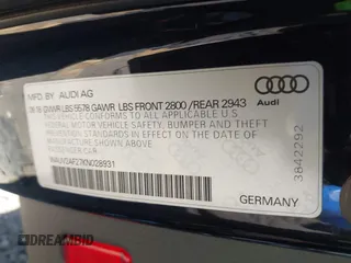 2019 Audi A7 Prestige with VIN WAUV2AF27KN028931, listed as a IAAI auction lot 42042526 with 50,581 mi miles and . Bid and sale history available at DreamBid. Image 9.