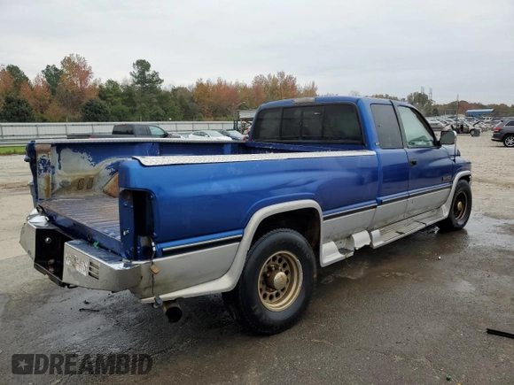 1997 Dodge Ram 2500 with VIN 3B7KC23D4VM507854, listed as a Copart auction lot 82344414 with 281,855 mi miles and Salvage Title. Bid and sale history available at carsss.com. Image 3.
