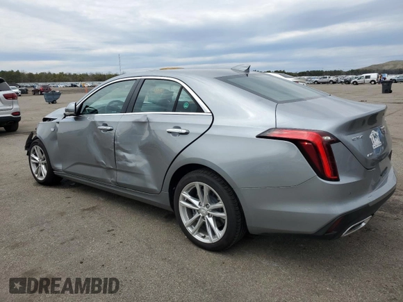 2024 Cadillac CT4 Luxury with VIN 1G6DK5RK9R0132350, listed as a Copart auction lot 50769515 with 1,768 mi miles and Salvage Title. Bid and sale history available at carsss.com. Image 2.