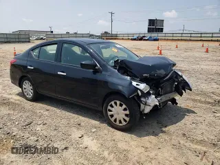 2019 Nissan Versa SV with VIN 3N1CN7AP8KL870963, listed as a Copart auction lot 60633035 with 152,231 mi miles and Salvage title. Bid and sale history available at DreamBid. Image 13.