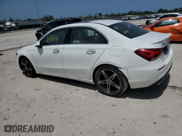 2019 Mercedes-Benz A 220 с VIN WDD3G4EB6KW022018, выставлен на аукционе Copart как лот 60077085 с пробегом 75 479 миль миль и Чистый • Clean title. История ставок и продаж доступна на DreamBid. Изображение 2.