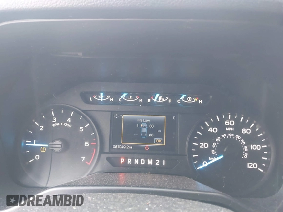 2016 Ford F-150 XLT with VIN 1FTEW1EP6GFC96021, listed as a IAAI auction lot 41878939 with 87,049 mi miles. Bid and sale history available at carsss.com. Image 7.