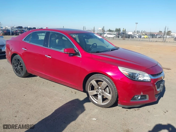 2014 Chevrolet Malibu LTZ with VIN 1G11J5SX2EF230032, listed as a IAAI auction lot 41408841 with 76,846 mi miles. Bid and sale history available at carsss.com. Image 1.