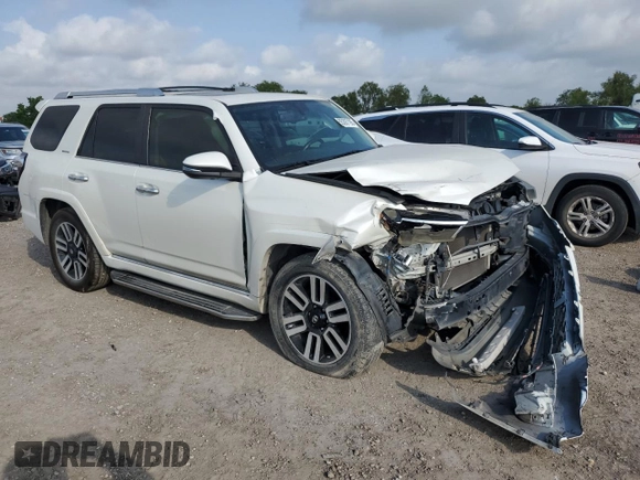 2016 Toyota 4Runner SR5 with VIN JTEZU5JR6G5117287, listed as a Copart auction lot 55397195 with 138,002 mi miles and Salvage title. Bid and sale history available at DreamBid. Image 4.