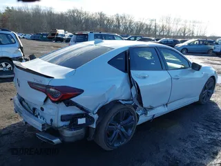 2021 Acura TLX w/A-Spec Package with VIN 19UUB5F59MA013665, listed as a IAAI auction lot 41569907 with 48,429 mi miles. Bid and sale history available at carsss.com. Image 6.