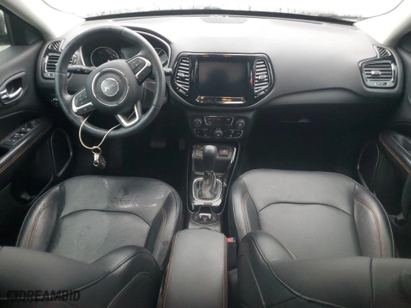 2019 Jeep Compass Limited with VIN 3C4NJCCBXKT843727, listed as a Copart auction lot 42649675 with 19,641 mi miles and Salvage Title. Bid and sale history available at carsss.com. Image 8.