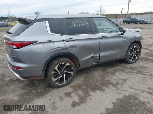 2022 Mitsubishi Outlander SE z VIN JA4J4UA83NZ023998, wystawiony jako IAAI lot #41923204 z przebiegiem 68 788 mil mil oraz . Historia ofert i sprzedaży dostępna na DreamBid. Obrazek 4.
