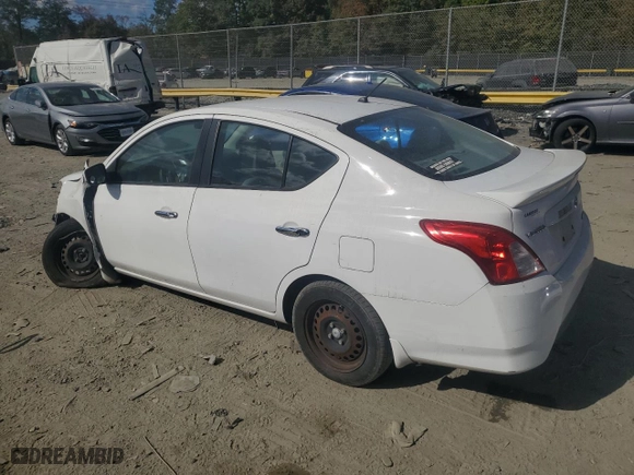 2015 Nissan Versa SV with VIN 3N1CN7AP0FL813551, listed as a Copart auction lot 76094654 with 66,223 mi miles and Non Repairable. Bid and sale history available at carsss.com. Image 2.