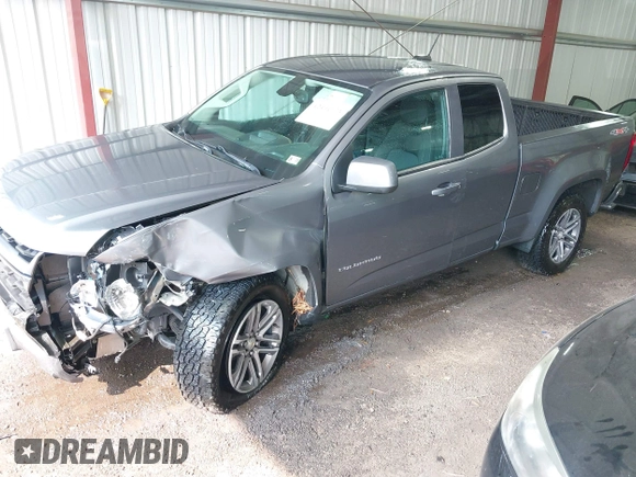 2022 Chevrolet Colorado 4WD LT with VIN 1GCHTCEN3N1223487, listed as a IAAI auction lot 42404173 with 19,921 mi miles and . Bid and sale history available at DreamBid. Image 17.