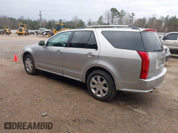 2007 Cadillac SRX with VIN 1GYEE63A870141367, listed as a IAAI auction lot 41585221 with 172,243 mi miles. Bid and sale history available at carsss.com. Image 3.