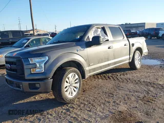 2016 Ford F-150 XL with VIN 1FTEW1CP1GKE29813, listed as a IAAI auction lot 41322483 with Not Provided miles and . Bid and sale history available at carsss.com. Image 2.