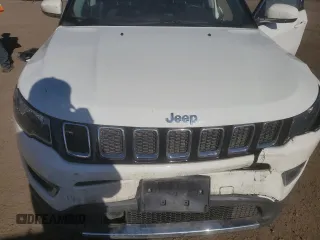 2021 Jeep Compass Limited with VIN 3C4NJDCBXMT506130, listed as a Copart auction lot 54016825 with 40,132 mi miles and Salvage Title. Bid and sale history available at DreamBid. Image 12.